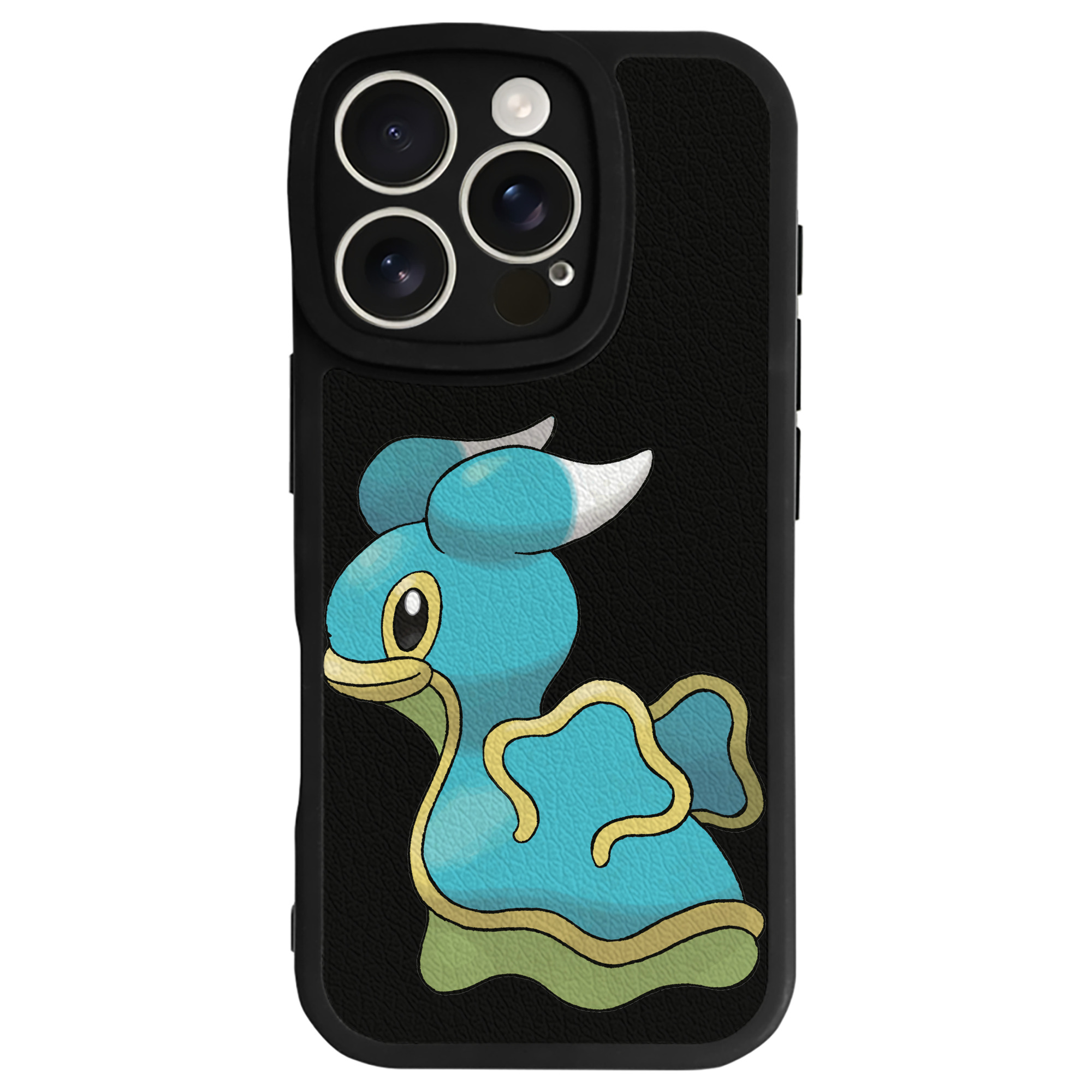 （画像用） ポケットモンスター Pokémon 【iPhone 16シリーズ対応】シリコンスマホケース（レザー調） 材質：シリコン